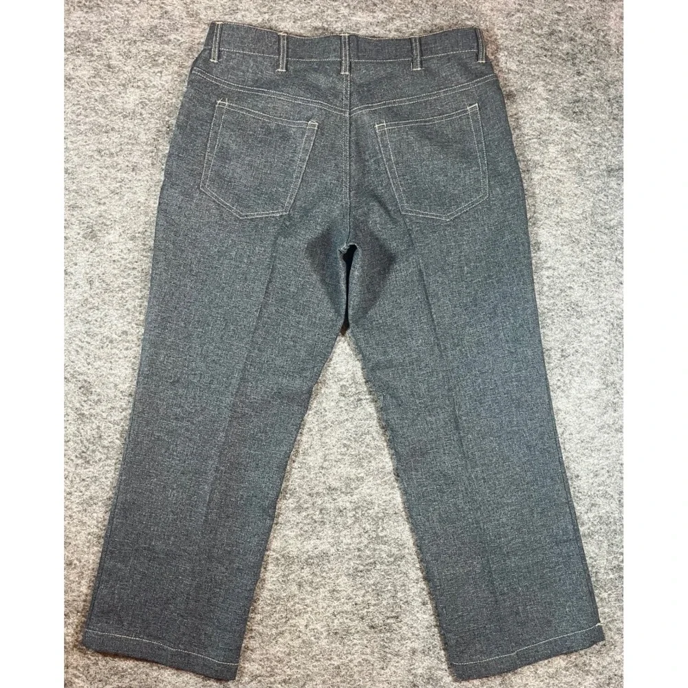 Haband‎ Fit-Forever Casual Pants Trousers Mens 32 Gray Classic Dadcore Durable